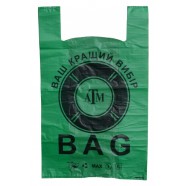 Поліетиленовий пакет, майка, ATM bag max, №1, 420х560, 50шт/уп